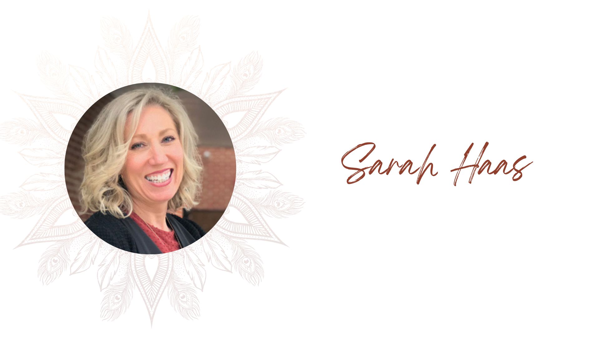 2_ELEVATE – Speaker Page – Sarah Haas - Inspired Living Secrets